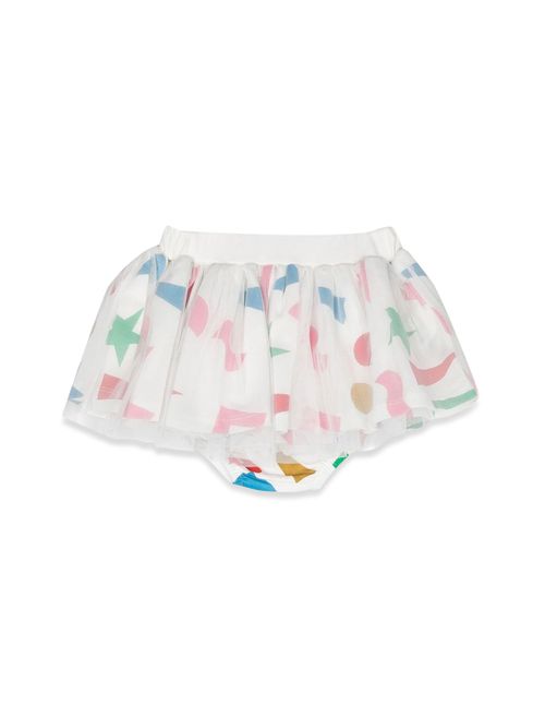 Skirt with coulottes