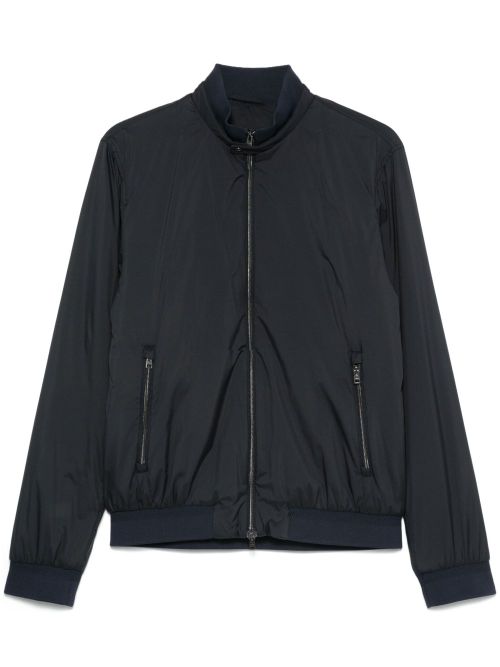 Zipped blouson jacket