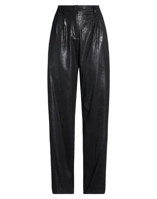 Woman Pants Black Size 6 Polyester, Elastane