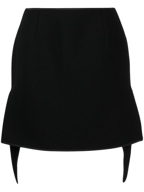 Accelerate asymmetric skirt - Black