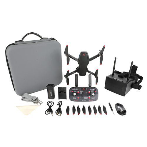 VTI FPV Duo Camera Racing Drone - Black