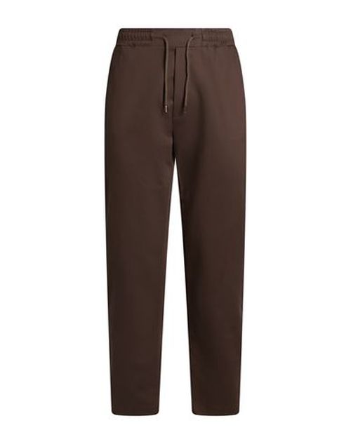 Man Pants Dark brown Size XXL Cotton, Elastane