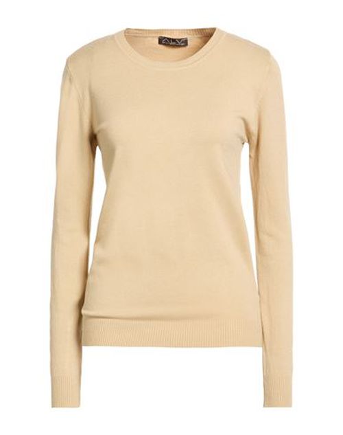Woman Sweater Sand Size L/XL Viscose, Polyamide, Polyester
