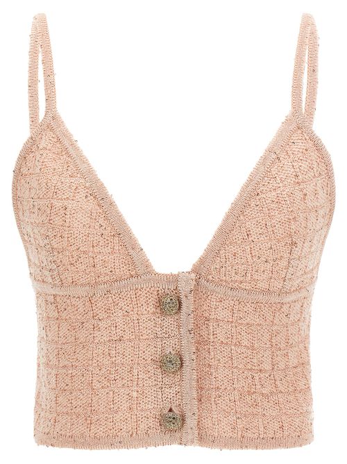Sequin Top Tops Pink