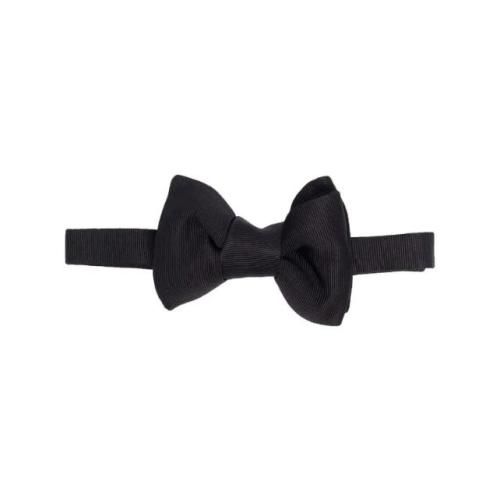Silk bow tie - Black