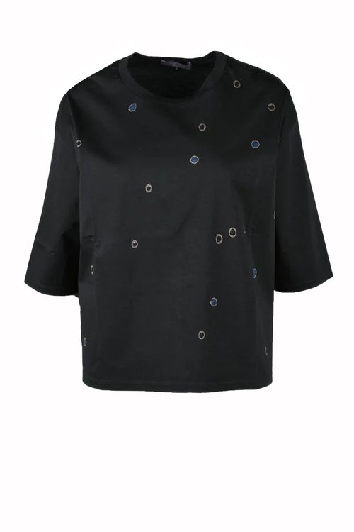 Cotton T-shirt - Black