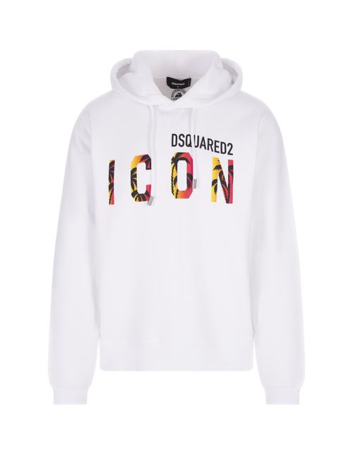 White Sunset Icon Hoodie
