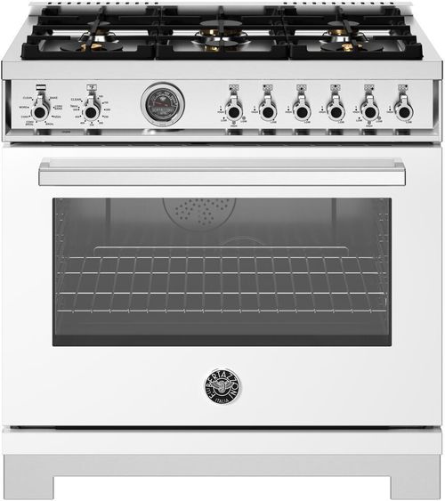 Bertazzoni Professional 36" Dual Fuel Range PRO366BCFEPBIT
