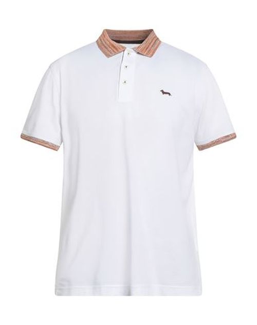 Man Polo shirt White Size 3XL Cotton