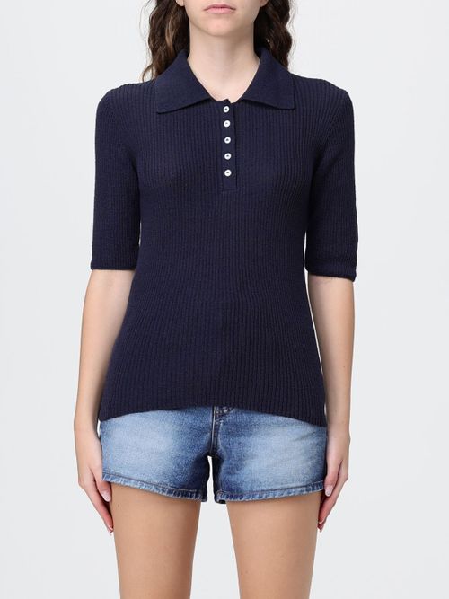Polo Shirt Woman color Blue