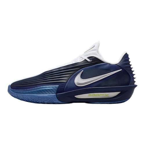 Nike G.T. Cut 3 Turbo Basketball Shoes (College Navy/Mystic Navy/Pure Platinum/Multi-Color)