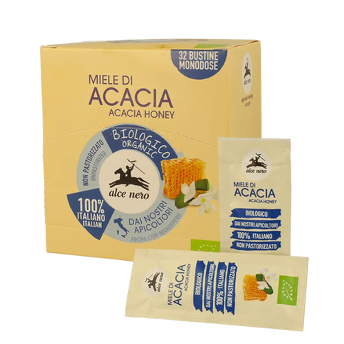 Alce nero spa Organic Italian Acacia Honey Alce Nero 32 Sachet