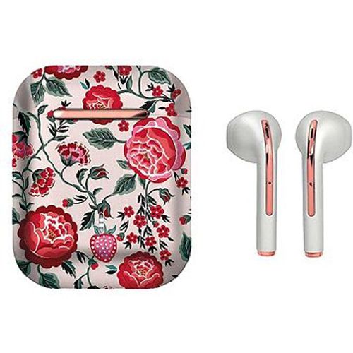 VQ Earbuds Apple-compatible and wireless Cath Kidston Strawberry Garden