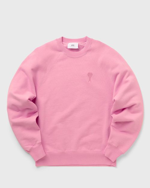 아미 남성 TONAL AMI DE COEUR SWEATSHIRT Pink male Sweatshirts now available at BSTN in size M