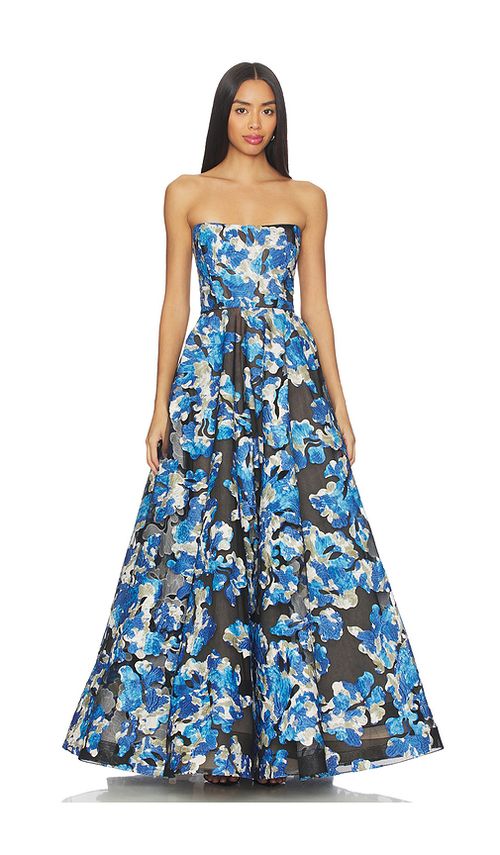 Bronx Banco Cassandra Maxi Dress in Blue. L. Also in
