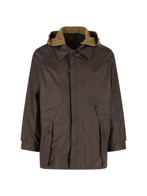 Men's Linen Blend Utility Jacket