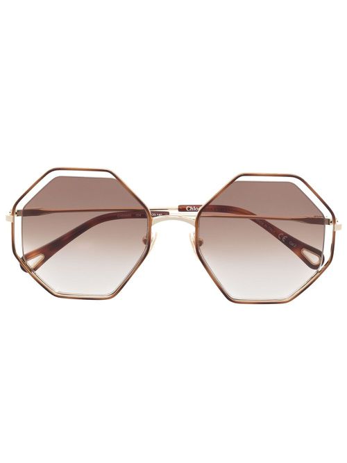 Poppy petite sunglasses - Brown