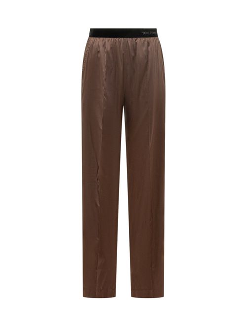 Silk Tailored Trousers