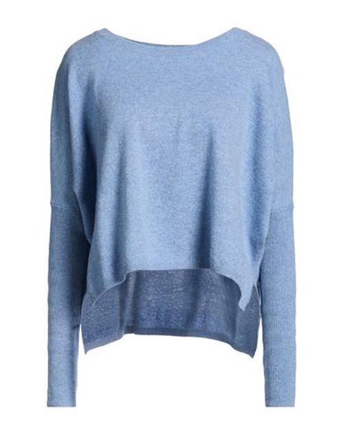 Helmur Woman Sweater Light blue Size M Cashmere