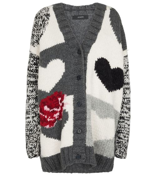 Exclusive to Mytheresa - Intarsia wool-blend cardigan