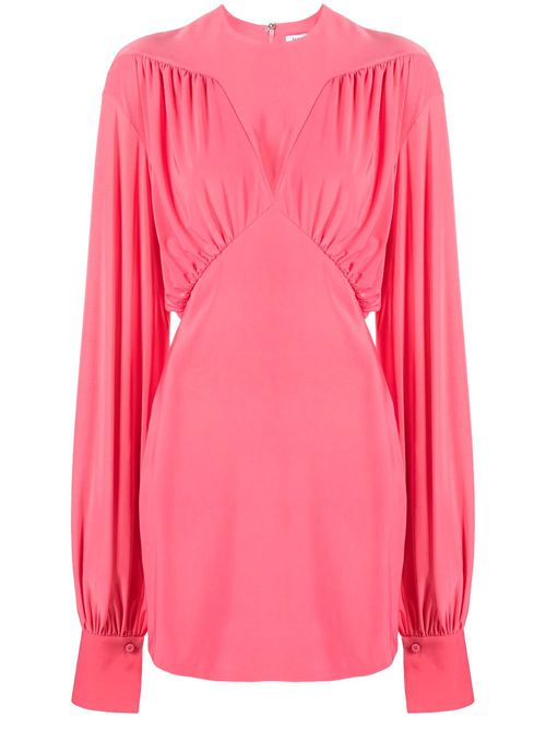Ruched minidress - Pink