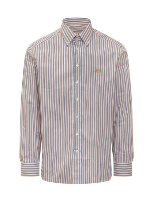 Pink Regular Stripes Shirt