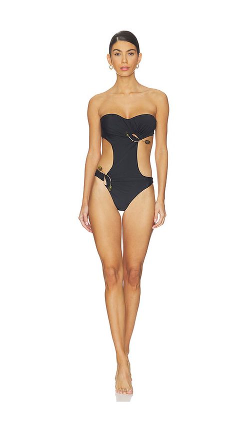 Bardot Tyra Strapless One Piece in Black. - M also in