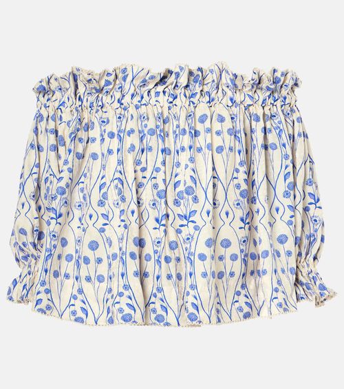 Urucu off-shoulder blouse