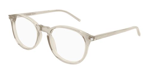Saint Laurent SL 106 Men's Glasses, Yellow, Size 50