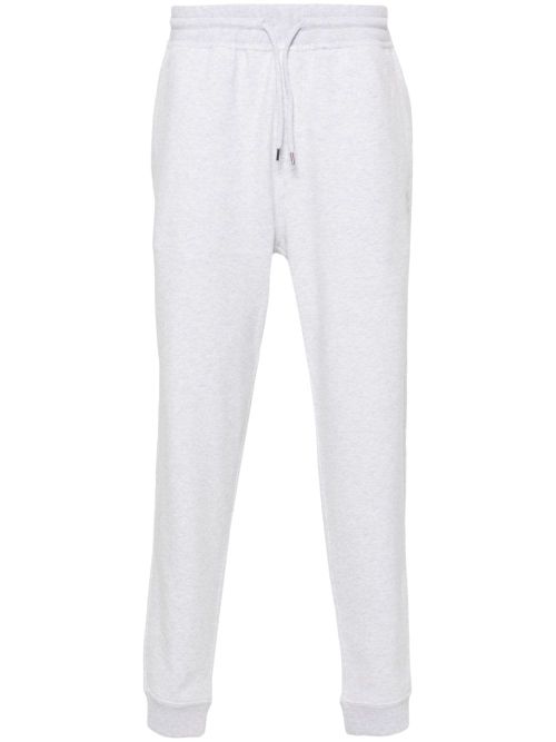 Logo-Print Cotton-Blend Joggers — grey