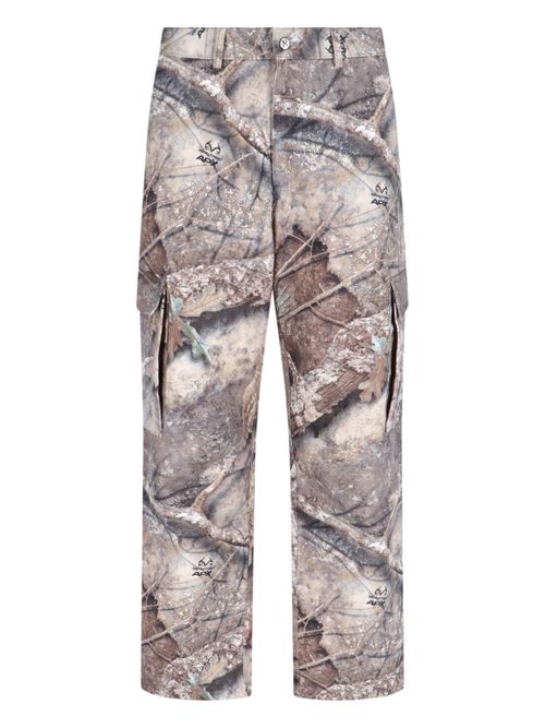 Graphic Cotton Trousers for Men