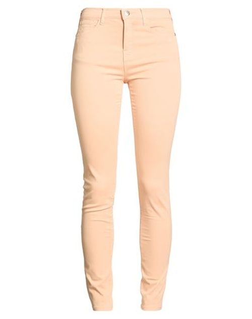 Woman Pants Salmon pink Size 27 Cotton, Viscose, Elastane