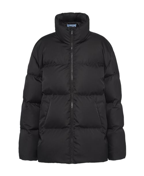 Oversized Re-Nylon down jacket
