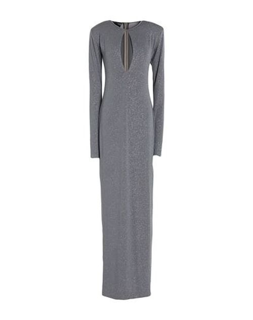 ! Woman Maxi dress Grey Size M Polyester