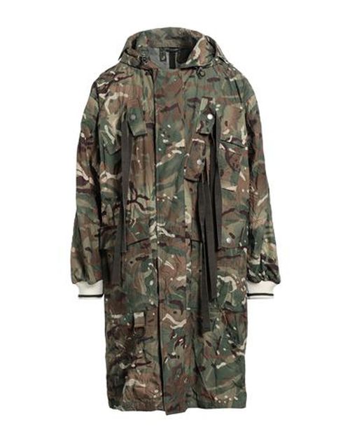 Man Overcoat Military green