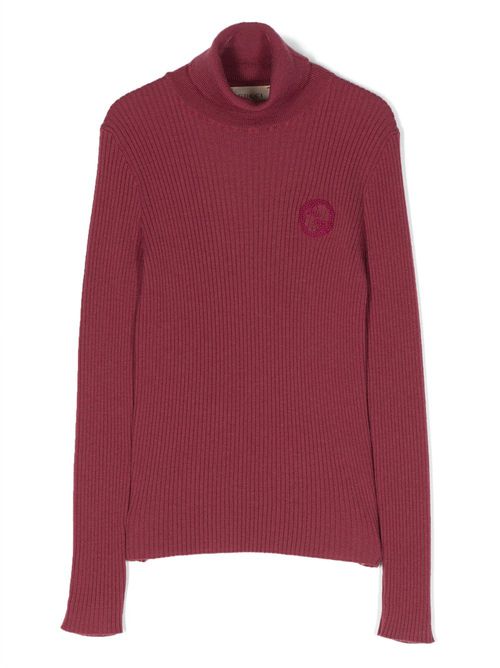 GG-embroidered ribbed jumper