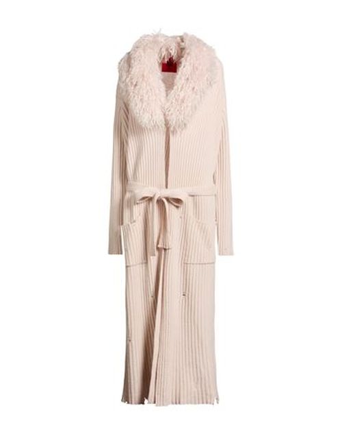 Woman Coat Beige Size XS Wool, Polyamide, Polyester