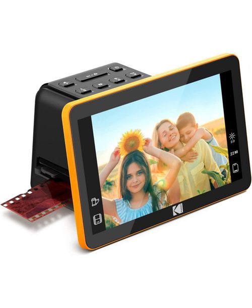 Slide N Scan Digital Film Photo Scanner & Slide Portable Scanner - Black