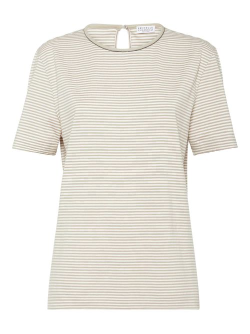 Striped T-shirt - Neutrals