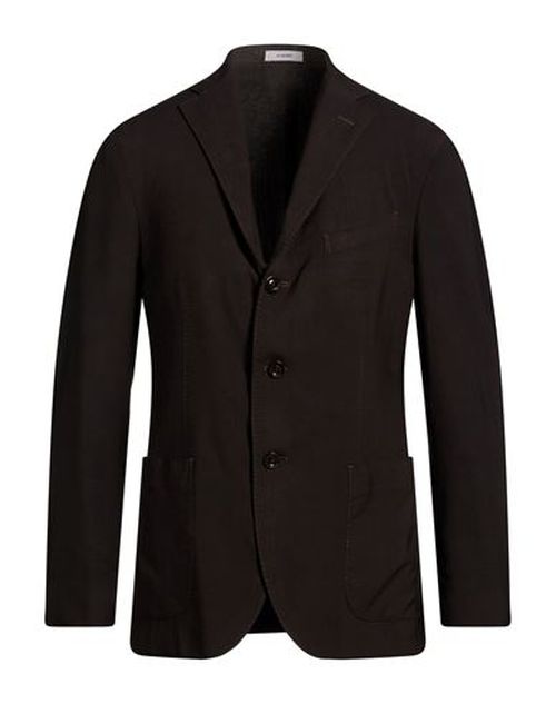 Man Blazer Dark brown Size 42 Virgin Wool