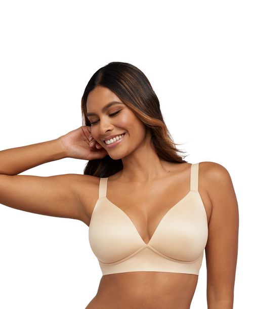 Comfort Revolution Soft Touch Perfect T-Shirt Wireless Bra DF3460 - Almond