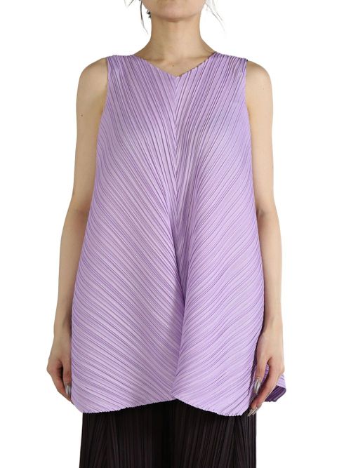 Mellow Pleats tunic - Purple