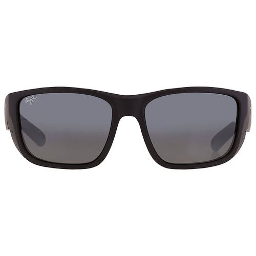 Amberjack Nuetral Grey Wrap Unisex Sunglasses 896-02 60