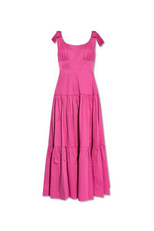 Kate Spade Bow Strap Tiered Dress