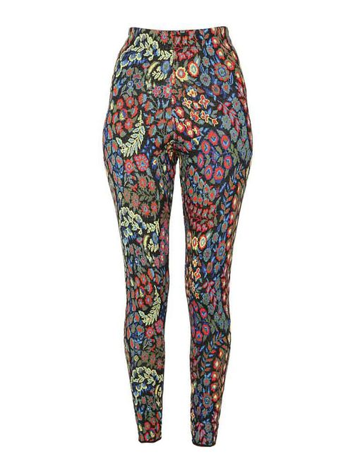 Jacquard Wool Blend Top And Leggings