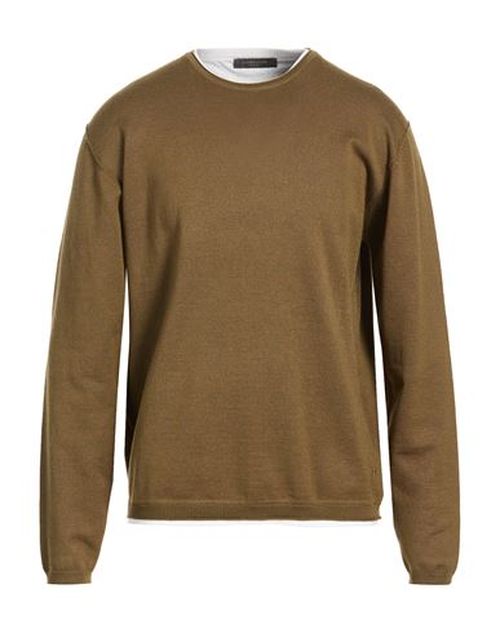 Man Sweater Military green Size XXL Viscose, Nylon