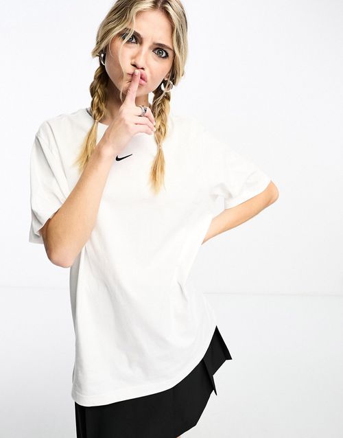 Essentials oversized t-shirt in white