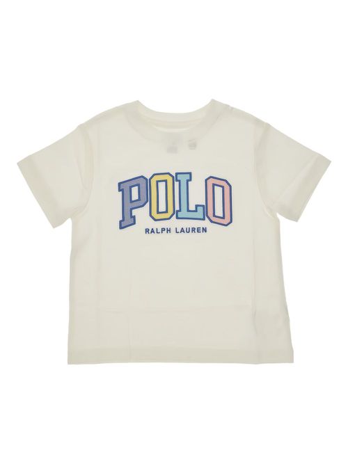 Logo-embroidered T-shirt - White