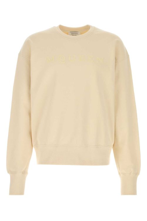 Print Sweatshirt — Beige