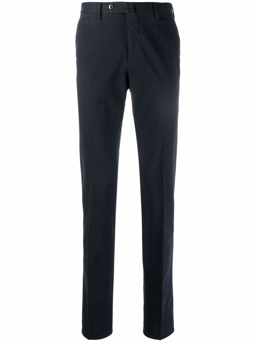 Straight leg chino trousers - Blue